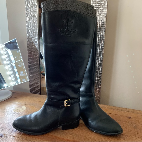 Ralph Lauren Shoes - Ralph Lauren boots. Leather.